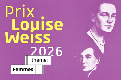 Prix Louise Weiss 2026 : les votes sont ouverts